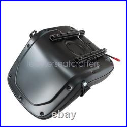 HIGH BACK SEAT Black For Hustler ZTR Zero Turn Lawn Mower Garden Tractor