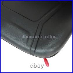 HIGH BACK SEAT Black For Hustler ZTR Zero Turn Lawn Mower Garden Tractor