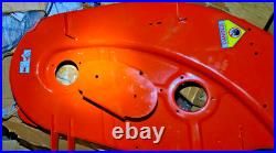 HUSQVARNA GENUINE OEM 539 11 05-27 ORANGE 38 DECK SHELL With DECALS MODEL Z 3815 HUSQVARNA GENUINE OEM 539 11 05-27 ORANGE 38 DECK SHELL With DECALS MODEL Z 3815