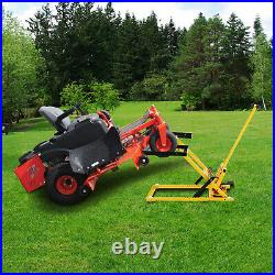 Heavy-Duty Lawn Mower Lift Jack for Tractors Zero-Turn Riding Lawn Mowers 500LBS