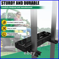 Heavy Duty Tractor Tool Box Universal Basket for Tractor and Zero Turn Mower
