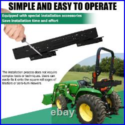 Heavy Duty Tractor Tool Box Universal Basket for Tractor and Zero Turn Mower
