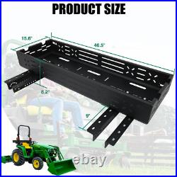 Heavy Duty Tractor Tool Box Universal Basket for Tractor and Zero Turn Mower