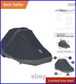 Heavy-Duty Zero Turn Mower Cover Protects Against Rain & Snow, Fits 60 Decks