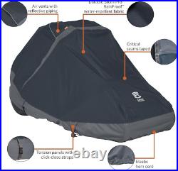 Heavy-Duty Zero Turn Mower Cover Protects Against Rain & Snow, Fits 60 Decks