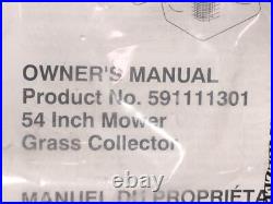 Husqvarna 54 in. ClearCutT Deck Tractor Bagger (New In Box)
