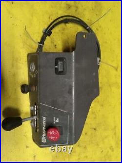 Husqvarna PZ 7234 Zero Turn Mower Control Panel Throttle And Choke Cables Meter
