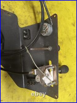 Husqvarna PZ 7234 Zero Turn Mower Control Panel Throttle And Choke Cables Meter