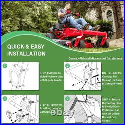 Husqvarna Zero Turn Mower Sun Shade Canopy for ROPS Protection