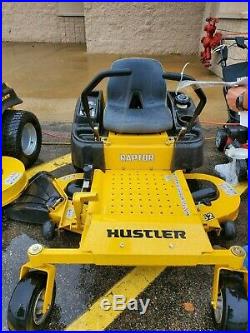 Hustler Raptor 23-HP V-twin Dual Hydrostatic 52-in Zero-turn Lawn Mower With