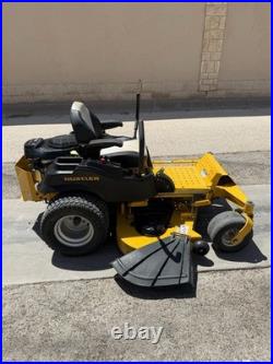 Hustler Raptor SD Gas Zero-Turn Riding Lawn Mower 60 in Deck YellowithBlack