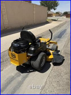 Hustler Raptor SD Gas Zero-Turn Riding Lawn Mower 60 in Deck YellowithBlack