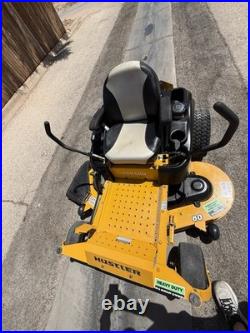 Hustler Raptor SD Gas Zero-Turn Riding Lawn Mower 60 in Deck YellowithBlack