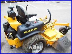Hustler Super Z 66 deck 25 HP Kawasaki Flex Forks suspension 927897 used mower