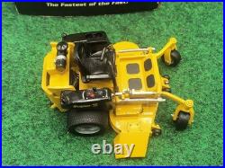 Hustler Super Z Toy 116 Scale Resin Replica Zero Turn Lawnmower IOB withPromo Hat