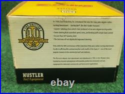 Hustler Super Z Toy 116 Scale Resin Replica Zero Turn Lawnmower IOB withPromo Hat