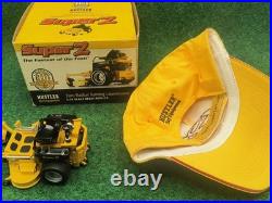 Hustler Super Z Toy 116 Scale Resin Replica Zero Turn Lawnmower IOB withPromo Hat
