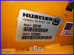 Hustler Super Z Zero Turn Mower Hyper Drive 37hp 61 Deck 107 Hours Commercial