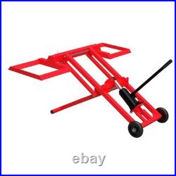 Hydraulic Lawn Mower Lift Jack, 500 lbs Capacity for Tractors and Zero Turn Lawn