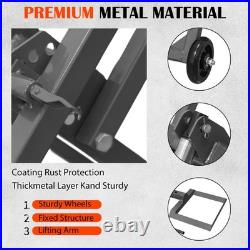 Hydraulic Lawn Mower Lift Jack 500 lbs Capacity for Tractors and Zero Turn Lawn