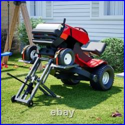Hydraulic Lawn Mower Lift Jack 500 lbs Capacity for Tractors and Zero Turn Lawn