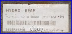 Hydro Gear Pump 10CC, PG-4DCC-DZ1X-XXXX, BDP-10A-103, CUB CADET 1006936