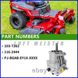 Hydro Gear Pump PK-BGAB-EY1X-XXXX For Exmark Lawn Mowers 103-7262 116-2444 NEW