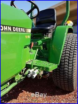 John Deere 770 4x4 Diesel Compact Utility Tractor With 72 Mower
