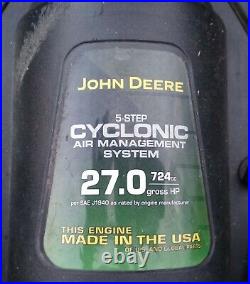 John Deere EZTrak Z655 54 27 HP Zero Turn Riding Lawn Mower