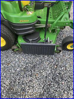 John Deere Z920A 60in Cut Zero Turn Mower