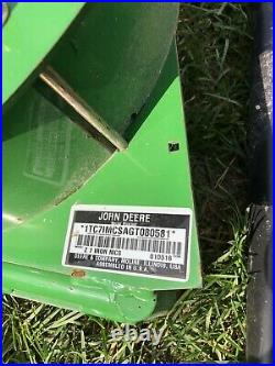 John Deere Z930A Z950A DFS 14 Bushel Zero Turn Mower Material Collection System