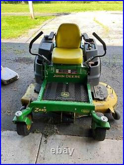 John Deere Zero Turn Z445 54 Lawn Mower Deck Only Used 127 Hours