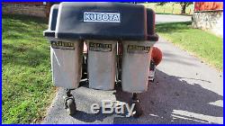 KUBOTA ZD21 60 COMMERCIAL ZERO TURN LAWN MOWER 21HP DIESEL With BAGGER 870 HRS