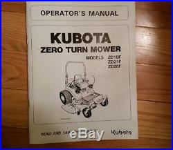 KUBOTA zero turn mower / ZD28 / DIESEL engine 60