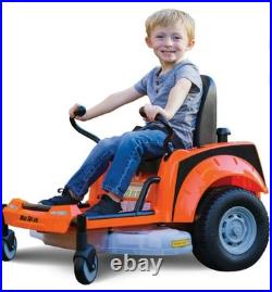 Kid Trax Zero Turn Lawn Mower 12-Volt Ride-On, 360° Spins, Dual Motor, 3 MPH