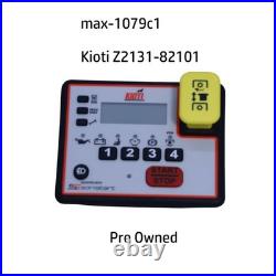Kioti Z2131-82101 Control Panel Zero-Turn Lawn Mower Pre Owned