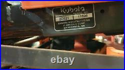 Kubota 48 DIESEL ZD221(ZD1011) Commercial Hydraulic Deck Lift Zero Turn Mower