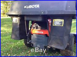 Kubota ZD326P Commercial 60 Diesel Zero Turn Mower with Powered Grass Catcher