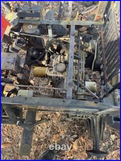 Kubota ZD326 Diesel Zero-Turn Mower Chassis/Parts with 2 Turf Tires 26HP