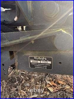 Kubota ZD326 Diesel Zero-Turn Mower Chassis/Parts with 2 Turf Tires 26HP