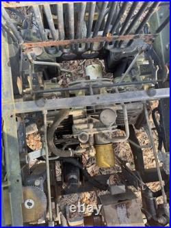 Kubota ZD326 Diesel Zero-Turn Mower Chassis/Parts with 2 Turf Tires 26HP