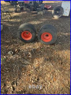 Kubota ZD326 Diesel Zero-Turn Mower Chassis/Parts with 2 Turf Tires 26HP