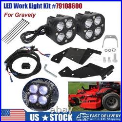 LED Headlight Kit 79108600 For Gravely ZT HD Pro-TurnZ ZX Ariens Zero Turn Mower