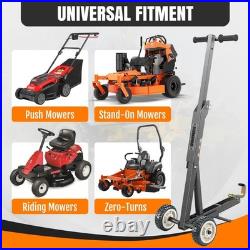 Lawn Mower Jack 800LBS Capacity, Zero Turn Mower Jack Lift Foldable Heavy-Duty