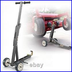 Lawn Mower Jack, 800 lb Capacity Zero-Turn Mower Lift, Gray