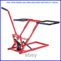Lawn Mower Jack Lift with 350 Lbs Capacity for Tractors and Zero Turn Lawn Mower