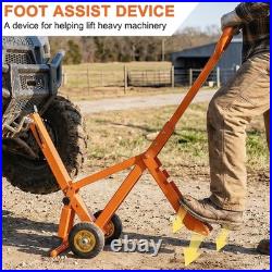 Lawn Mower Lift Tool Zero Turn Mower Lift 1322 lb Capacity Heavy-Duty Steel