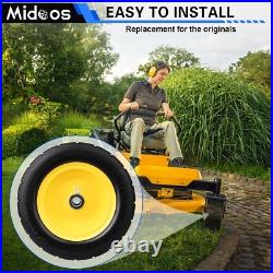 Lawn Mower Tire Flat Free 11x4.00-5 Solid Wheel Zero Turn Mower Front Replace