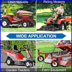 Lawn Mower Tires Wheels Flat Free 13x6.50-6 Zero Turn Equipment Puncture Proof