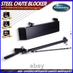 Mower Chute Blocker For 61 ICD IS700Z ISX800 IS2100Z IS3100Z IS3200Z ISX3300